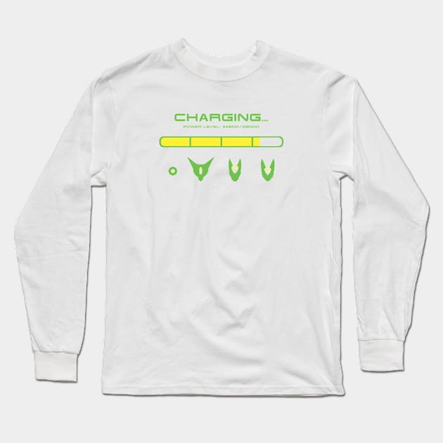 CHARGING CELL Long Sleeve T-Shirt by Massucci